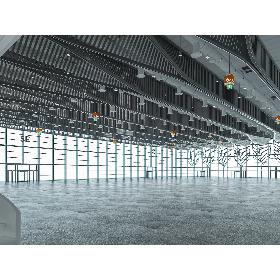 3D Exhibition Hall interior and exterior 11 3D model model